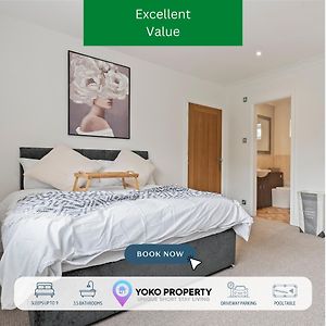 Charming 4 Bedroom 3 Bathroom House - Sleeps Up To 9 - Pool Table, Sky Tv & Netflix, Fast Wifi, Driveway Parking & Self-Check-In By Yoko Property Great Malvern Exterior photo