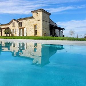 La Colline Gersoise-Piscine-Sauna Villa La Sauvetat  Exterior photo