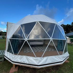 Hotel Spacious Dome Tent Glamping Camping Laie North Shore Oahu Exterior photo