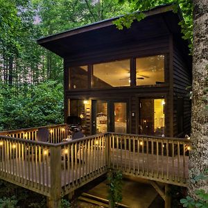 Rivers Edge Treehouses Robbinsville Exterior photo