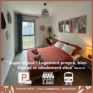 Apartamento T3 Moderne - Proche Tram - Parking Prive Angers Exterior photo