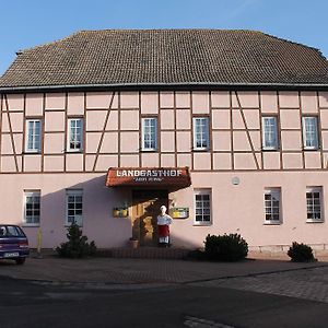 Hotel Landgasthof Zum Ring Ringleben Exterior photo