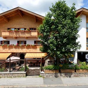 Café Pension Koller Brixen im Thale Exterior photo