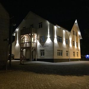 Hotel Gastehaus Alte Backerei Dachwig Exterior photo
