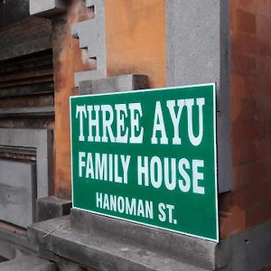 Three Ayu Family House Bed and Breakfast Ubud Exterior photo
