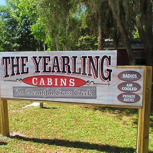 The Yearling Cabins Hotel Cross Creek Exterior photo
