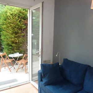 Petit Studio, terrasse, jardinet, climatisation Apartamento Niza Exterior photo