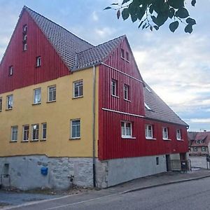 Apartamento Gemütliche Gästezimmer in einem neu sanierten Fachwerkhaus Sachsenheim Exterior photo