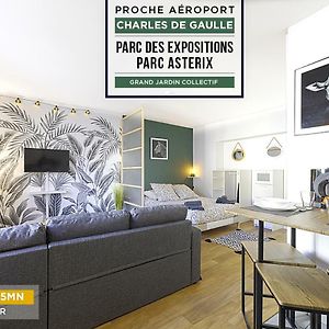 Apartamento ****Jungle Chic/Aéroport CDG Paris/Parc Asterix/Parc des Expositions/Paris**** Gonesse Exterior photo