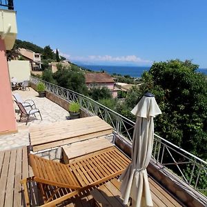 Belvedere ,Pyrgi,Corfu ,Stunning Ipsos Bay View Villa Ágios Márkos Exterior photo