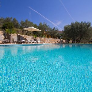 Villa Callas, piscine, calme et vue panoramique Exterior photo