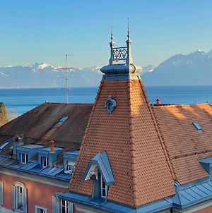 Lausanne Ouchy, Penthouse With Terrace And Breathtaking Views! Apartamento Exterior photo