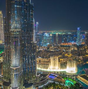 First Class 3Br With Full Burj Khalifa And Fountain View Apartamento Dubái Exterior photo