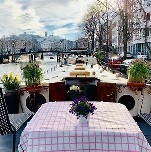 Romantic Houseboat Bed and Breakfast Ámsterdam Exterior photo