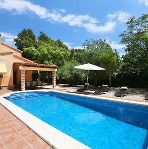 AME447 Chalet con piscina privada 9x5m y jardín vallado Villa Les Tres Cales Exterior photo