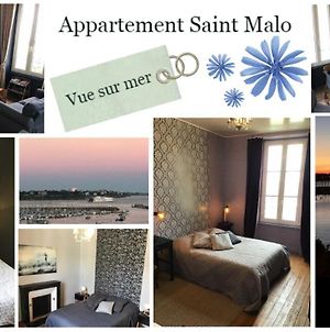 Bel appartement vue mer Saint-Malo Exterior photo
