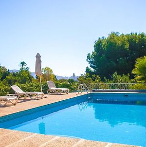 Villa Altozano with pool, barbeque, large garden,&fantastic sea views Benidorm Exterior photo