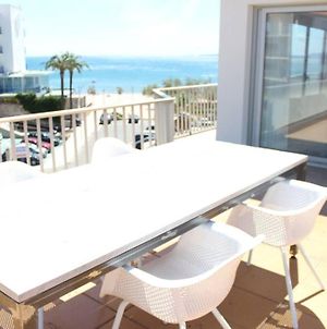 Beautiful Loft, Huge Sunny Terrace, View Over The Beach And Sea Apartamento Rosas Exterior photo