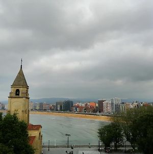 Ático en Cimadevilla Mirando al Mar Gijón Exterior photo