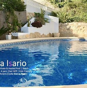 Charming Villa In Montemar With Private, Heated Pool And Sea Views Benissa Exterior photo