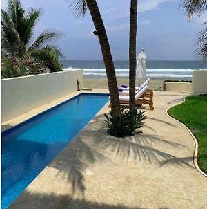 Beachfront Villa In Playa Blanca Ixtapa  Exterior photo