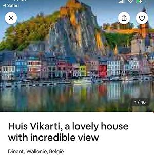 Huis Vikarti, A Lovely House With Incredible View Villa Dinant Exterior photo