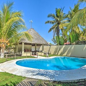 Guatemala Beachfront Villa With Direct Beach Access! Monterrico Exterior photo