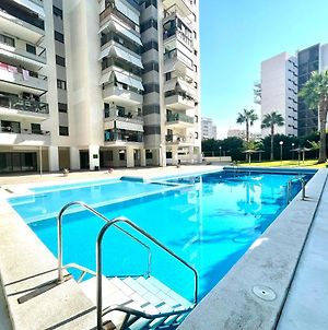 Apartamento Costa, exclusivo, comodo, soleado, amplia piscina, jardines, paddle y a la playa muy cerca, andando Apartamento Villajoyosa  Exterior photo
