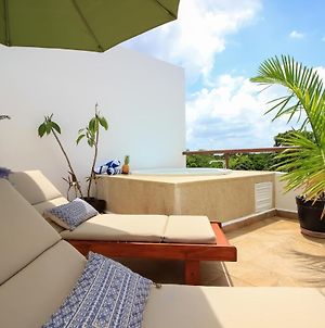 2Story Penthouse With Hot Tub Panoramic Jungle Views Charming Balcony In Bahia Principe Apartamento Akumal Exterior photo