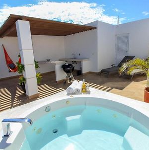 Exclusive Penthouse Private Rooftop Lovely Terrace Hot Tub Comfy Hammock Apartamento Akumal Exterior photo
