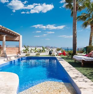 Villa exclusiva con espectaculares vistas al Mediterráneo Cala de Finestrat Exterior photo