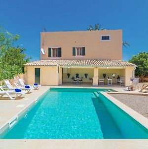 Villa con jardín y piscina en el sur de Mallorca Campos  Exterior photo