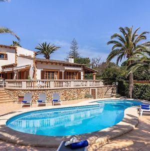 Beautiful Villa For 8 People With Pool Garden Terrace With Sea Views Son Servera  Exterior photo