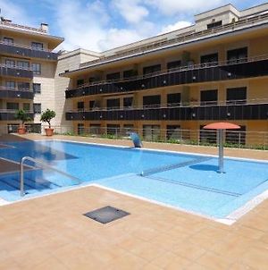 Apartamento en urbanización con piscina en Playa de Silgar Apartamento Sanxenxo Exterior photo