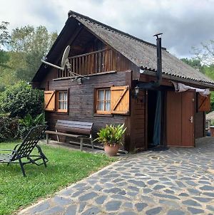 Casa de madera en plena naturaleza Villa Riudarenes  Exterior photo