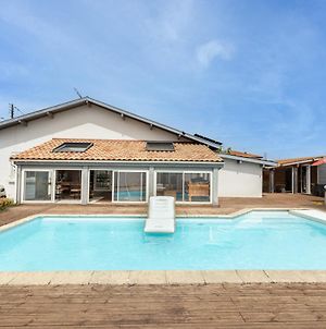 Grande villa avec piscine chauffée Tarnos Exterior photo