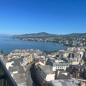 Superbe appartement étage élevé Montreux Exterior photo