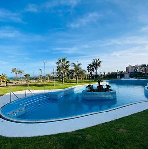 Precioso apartamento 1ª línea de playa con piscina Apartamento Roquetas de Mar Exterior photo