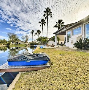 Waterfront Chandler House With Heated Pool! Exterior photo