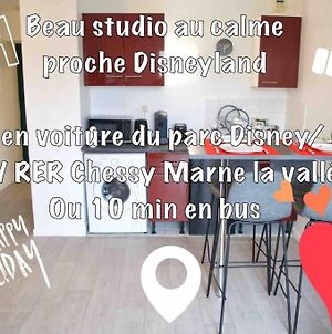 *Disneyland*Beau Studio 4P Secteur Val D'Europe Apartamento Magny-le-Hongre Exterior photo