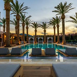 Drossia Palms Hotel And Nisos Beach Suites Malia Exterior photo