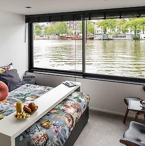 Houseboat Amsterdam - Room With A View Exterior photo
