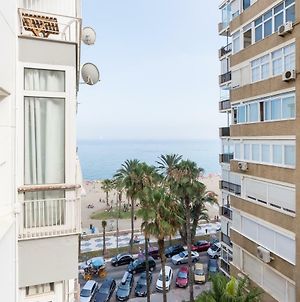 Mp2-Bright Beachfront Studio Walk To Old Town Apartamento Málaga Exterior photo