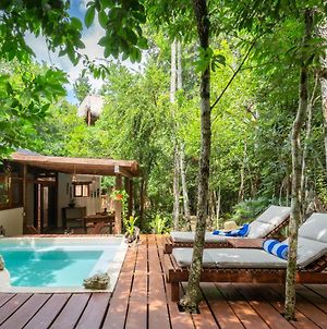 Pepem Eco Hotel Tulum At The Jungle At Cenote Park Dos Ojos - Adults Only Exterior photo