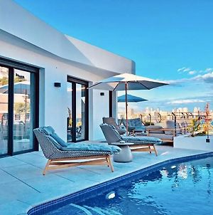 Luxurioses Apartment In Benidorm Mit Pool Exterior photo
